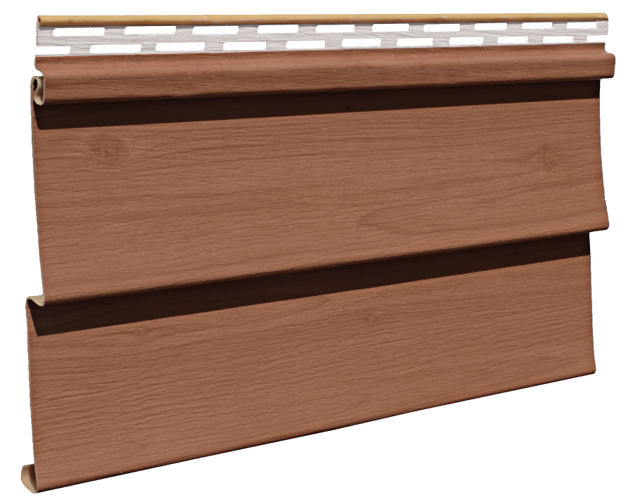 D4 Forest Brown Vinyl Siding Timbermill Siding 8968