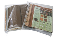 Sample Bag - 301000609NL - Log Cabin Board (half-round) - Timbermill Siding