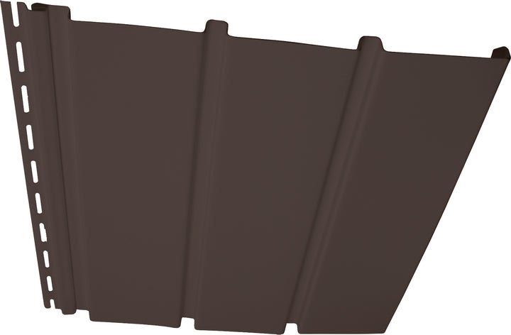 T4 Vinyl Soffit Solid Musket Brown Carton 32ds12sd98 Timbermill Siding 8624