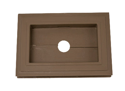 Recessed Split Mini Mount - Forest Brown - Piece - 39Z15066 - Timbermill Siding