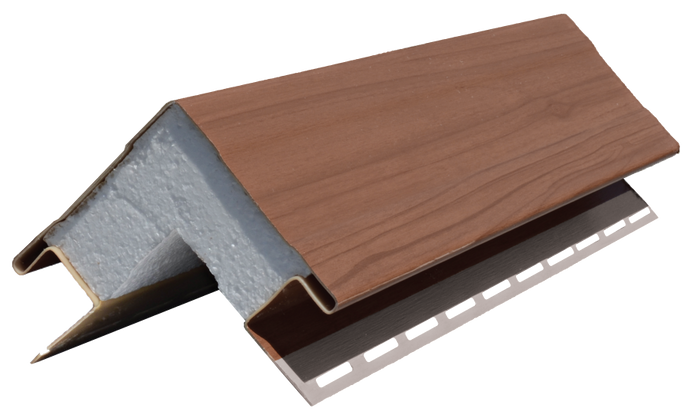 Outside Corner Post Stained Forest Brown - Piece - 39AD118F41295PC - Timbermill Siding
